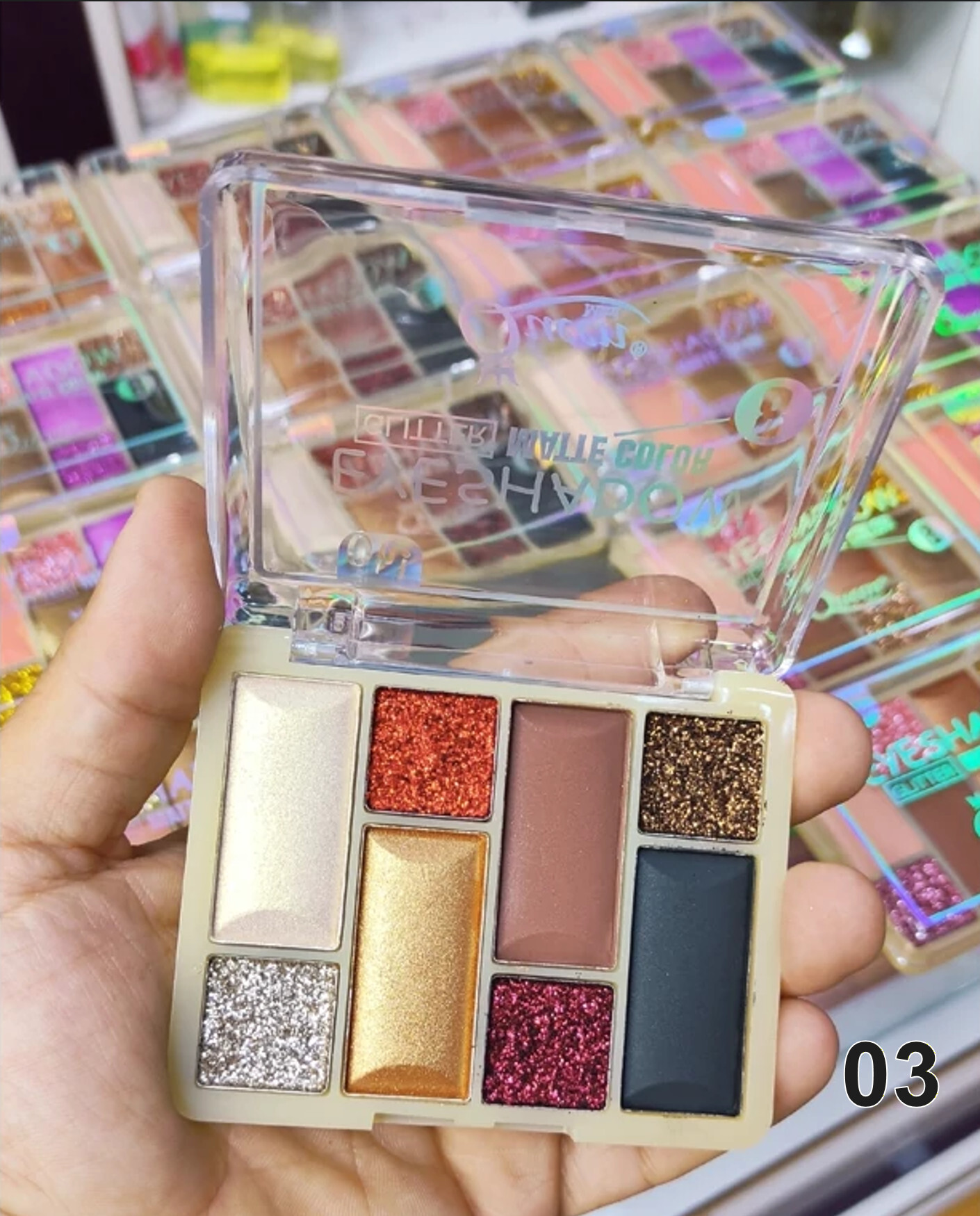  پالت سایه چشم گلیتر Glitter 