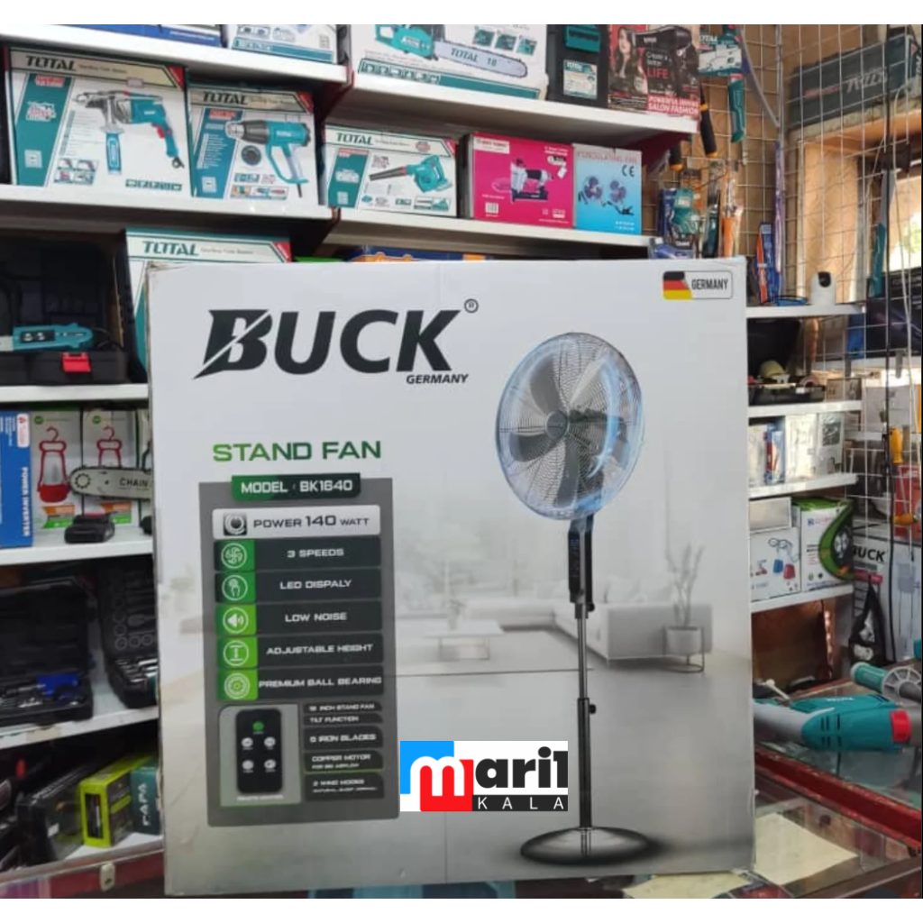 پنکه ایستاده باک آلمان مدل BK1640